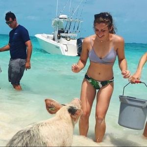 l*space light purple bikini top